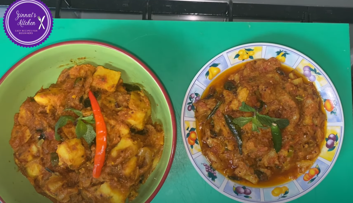 Cari sevrette ( dried shrimp) with moorli and with eddoes